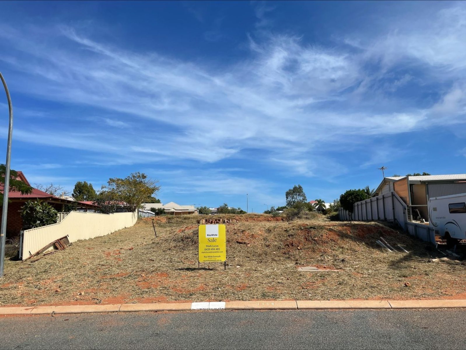 RARE VACANT LAND IN ESTABLISHED PART OF TOWN