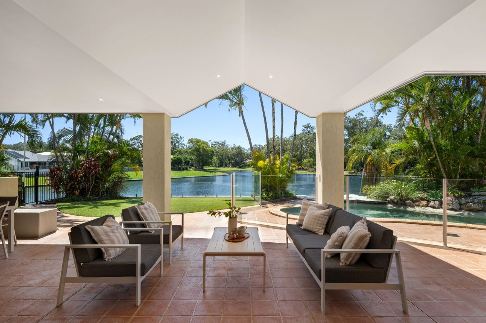 Private Waterfront Living with Soaring Ceilings & Endless Space