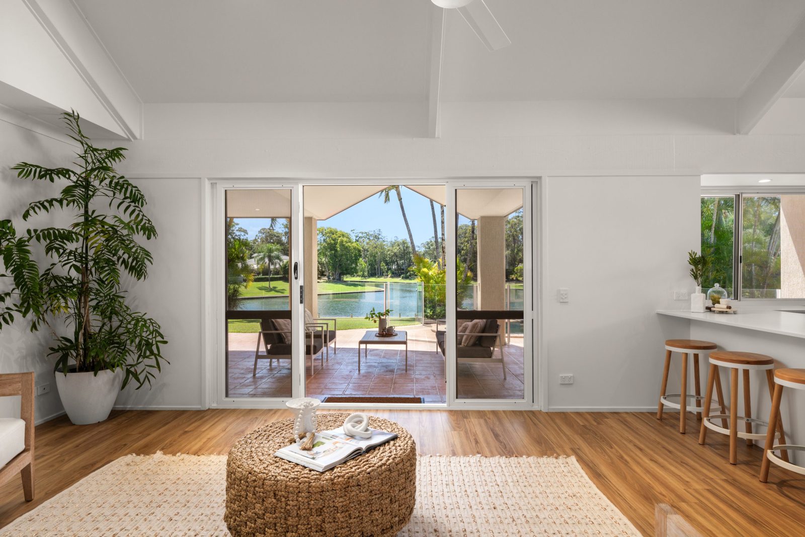 Private Waterfront Living with Soaring Ceilings & Endless Space