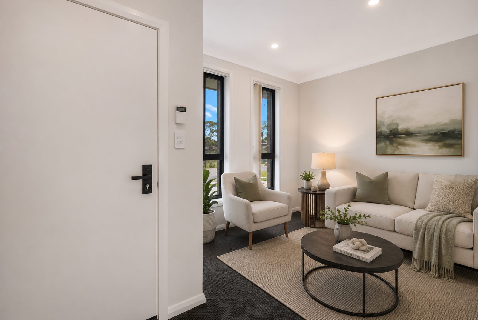 Contemporary Family Living with a Peaceful Reserve Outlook
