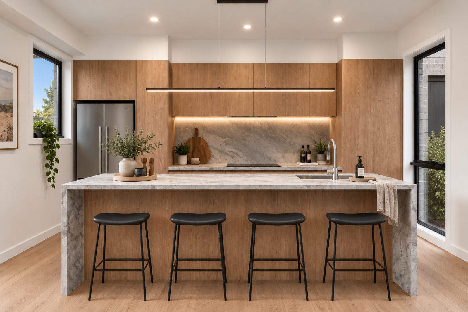 Light-Filled Luxury Steps from Seaford's Best