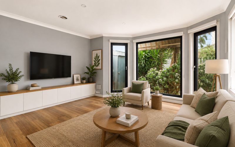 Contemporary Townhouse Living with Space, Style & Convenience