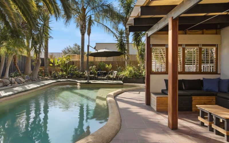Tropical tranquillity with space for every stage