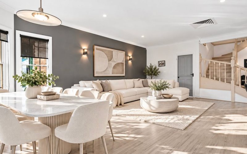 A RARE SENSE OF SPACE IN CASTLE HILL ESTATE.