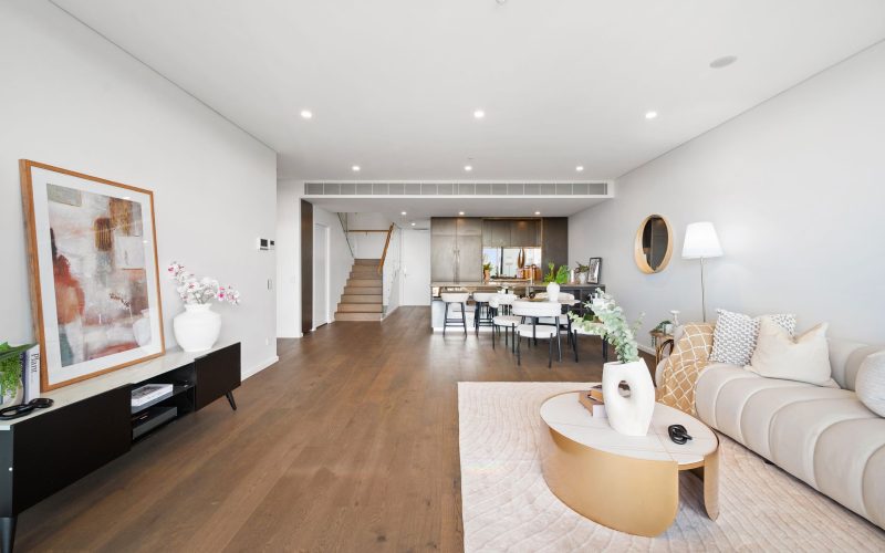 Spacious North-Facing Sky Home Across Two Levels