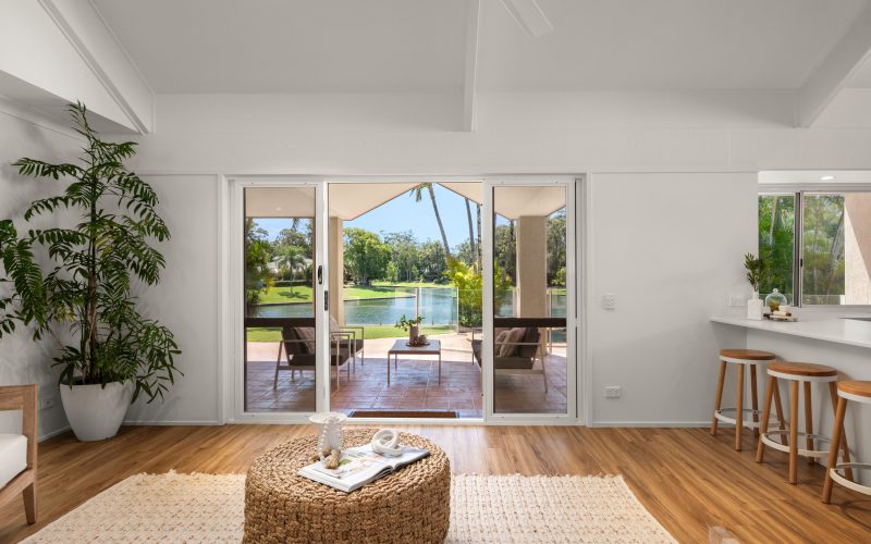 Private Waterfront Living with Soaring Ceilings & Endless Space