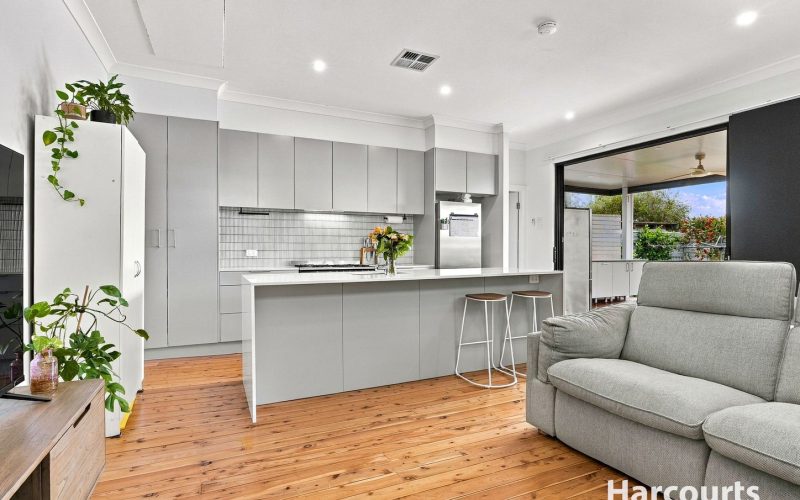 Stylishly renovated character and a north facing backyard