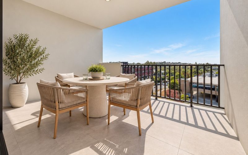 Elevated East-Facing Apartment with Spacious Three Bedroom + Study Layout