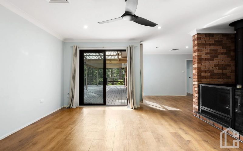 Family home on 1842m2 block.