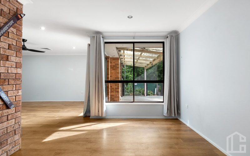 Family home on 1842m2 block.