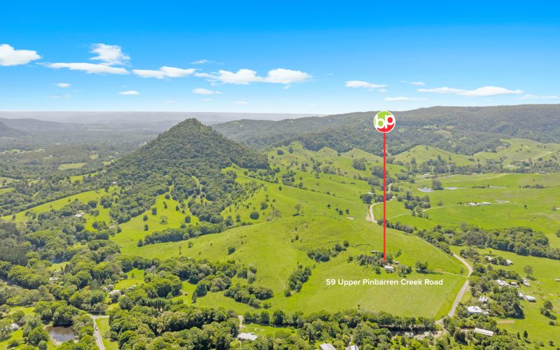A Slice of Paradise: 124+ Acres of Ex-Dairy Country with Spectacular Noosa Hinterland Views!