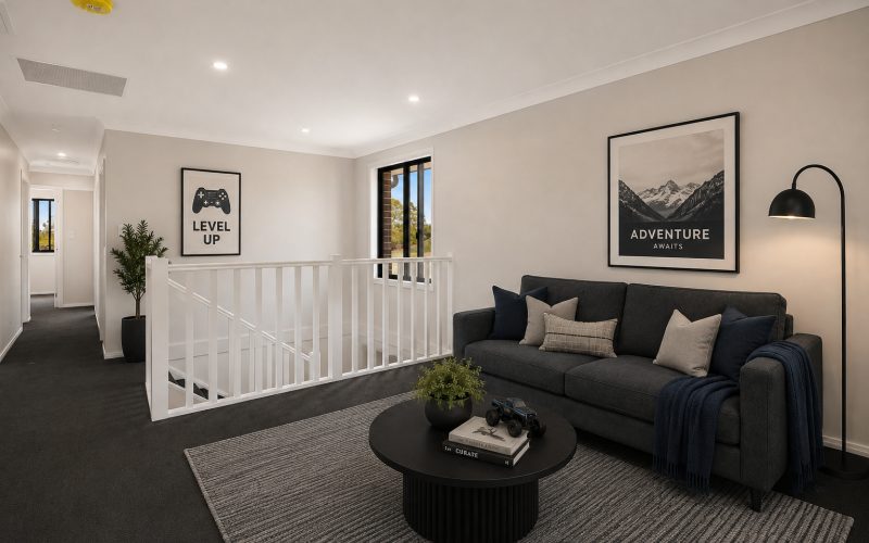 Contemporary Family Living with a Peaceful Reserve Outlook