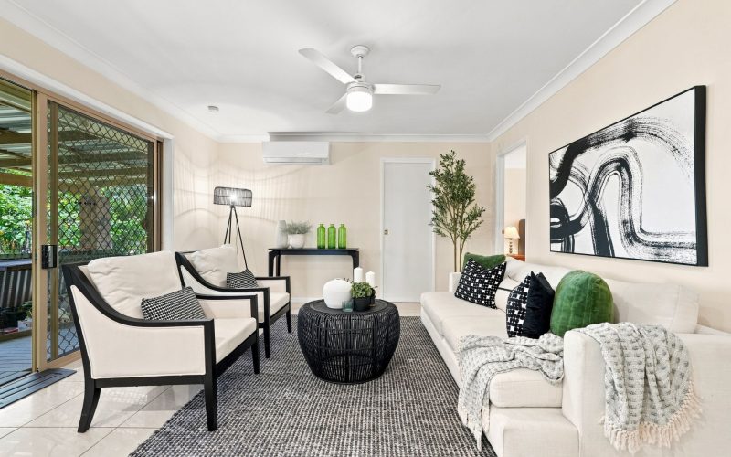 Elevated Position with Garden Oasis