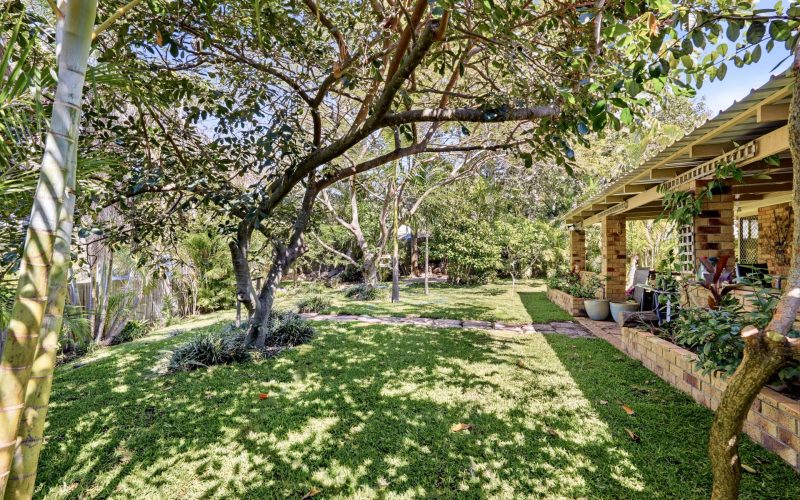 Elevated Position with Garden Oasis