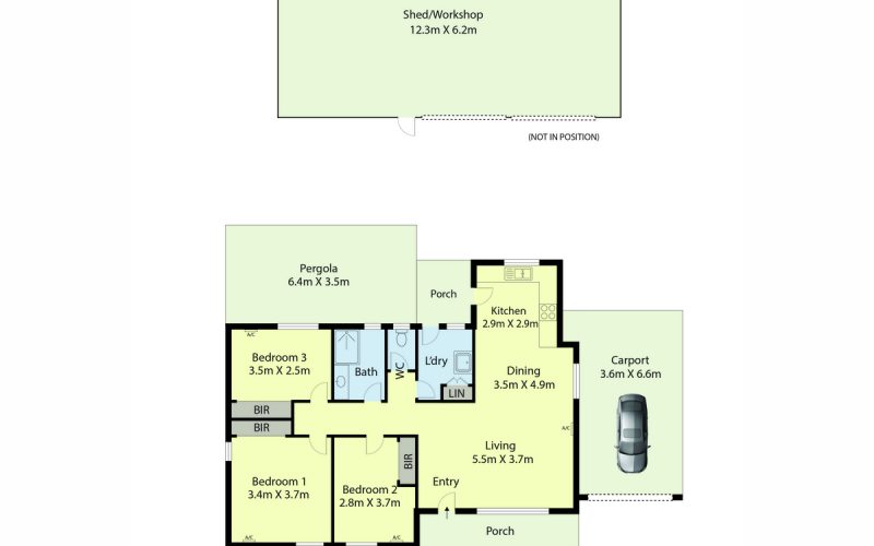 🏡 FULLY RENOVATED HOME ON A MASSIVE 624m² BLOCK — Huge Shed, Wide Frontage & Redevelopment Potential.